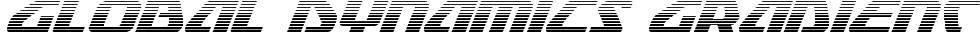 Global Dynamics Gradient Italic