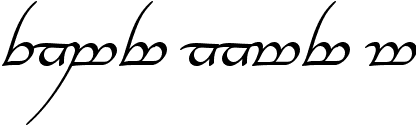 Tengwar Annatar Alt